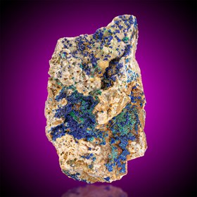 Azurite-Hella Glück Mine | Neubulach | Calw | Black Forest | Baden-Württemberg | Germany